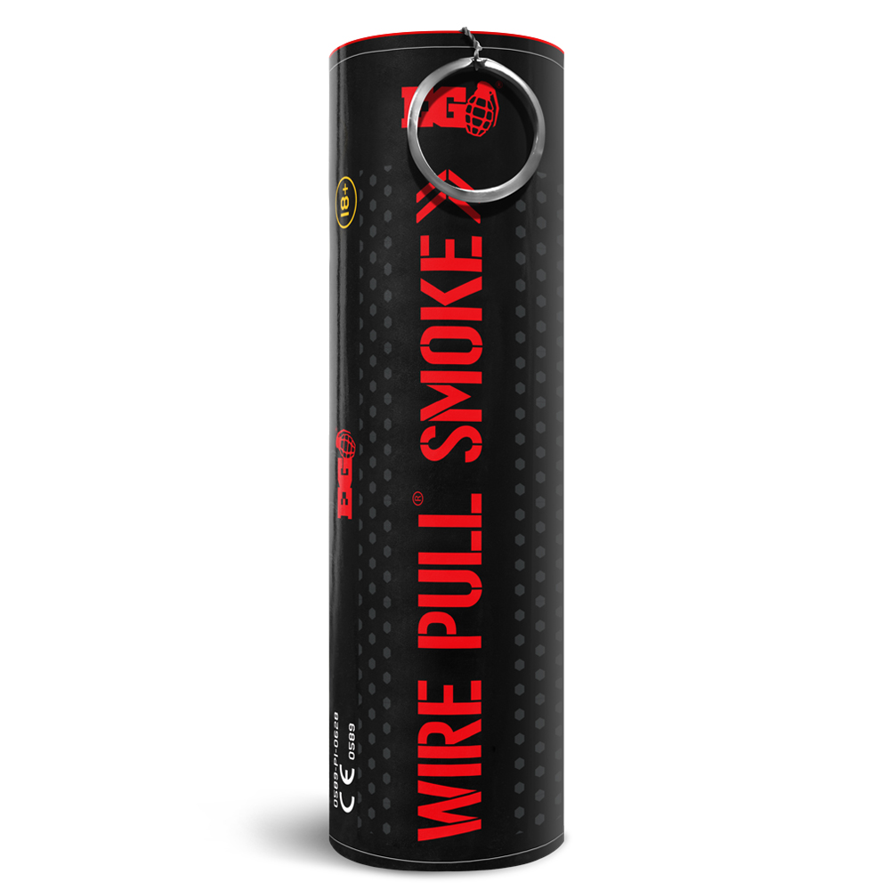 aktivering samfund lytter Wire Pull Smoke Grenade WP40 - Red - The Camera Exchange