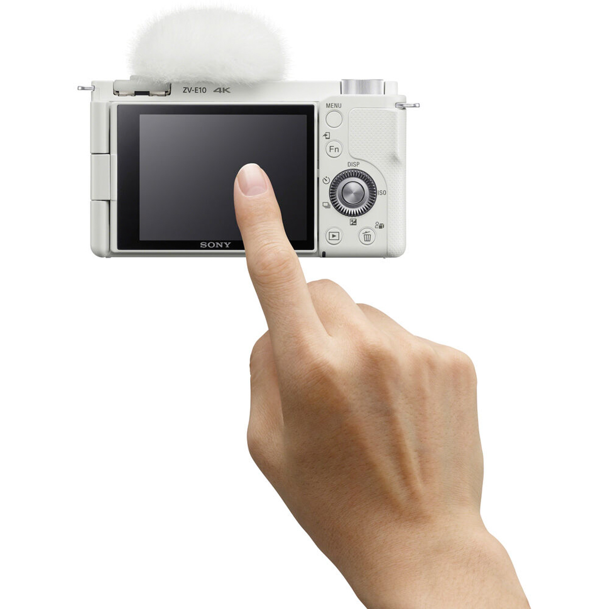 Sony ZV-E10 Mirrorless Camera (Body Only, White) - The Camera Exchange