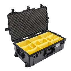 Pelican 1615AirWD Wheeled Hard Case with Divider Insert (Black