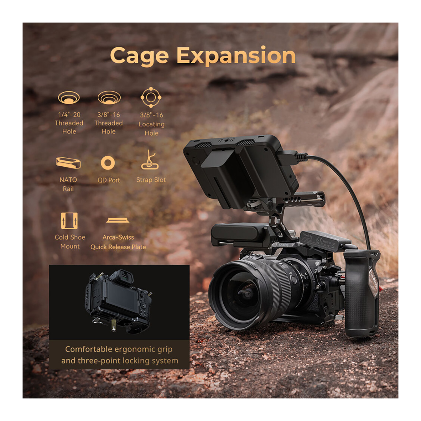 SmallRig Camera Cage for Nikon Z6 III The Camera Exchange